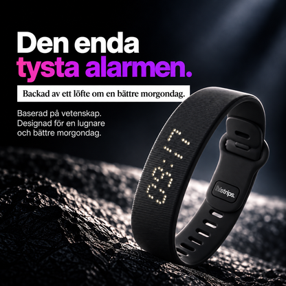 Rise vibration alarm