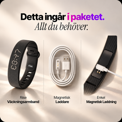 Rise vibration alarm